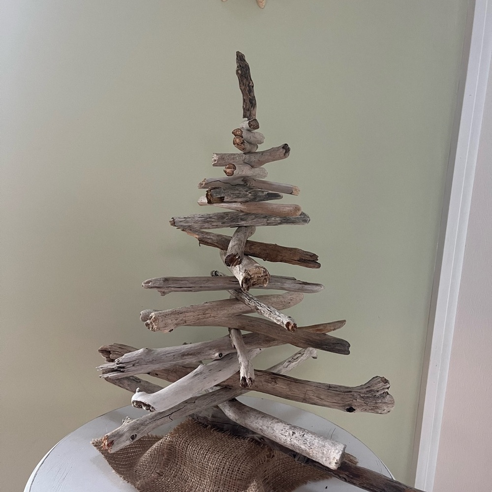 🌻Mini Maine driftwood tree-just completed!!